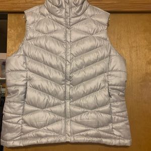 Authentic Women’s The North Face shell, Metallic.